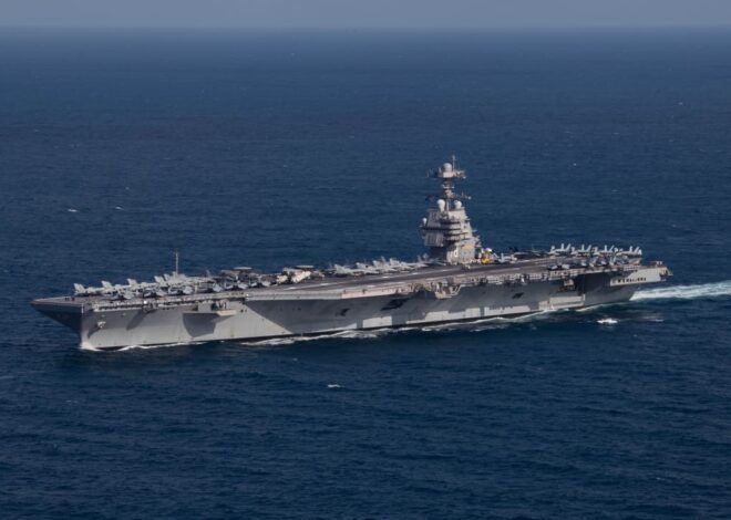USS Gerald R. Ford Menuju Timur Tengah, AS Tingkatkan Tekanan Militer di Tengah Ketegangan dengan Iran