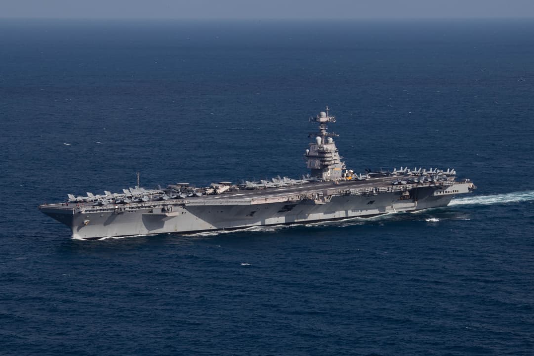 USS Gerald R. Ford Menuju Timur Tengah, AS Tingkatkan Tekanan Militer di Tengah Ketegangan dengan Iran