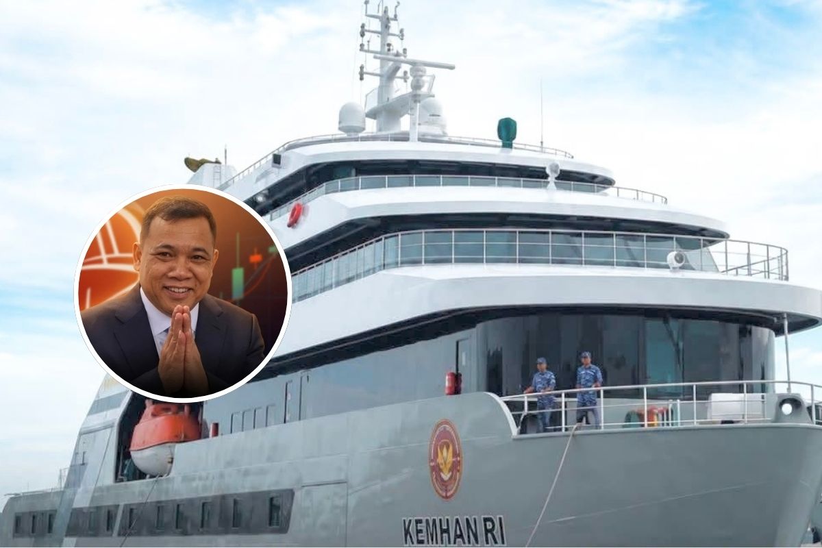 Logo Kemhan di Kapal Mewah H. Isam Bikin Heboh, Ternyata Jadi Pangkalan Mengapung